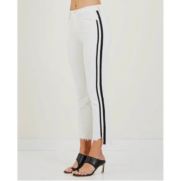 Mother Insider Crop Step Fray Jeans - Picture 12 of 13